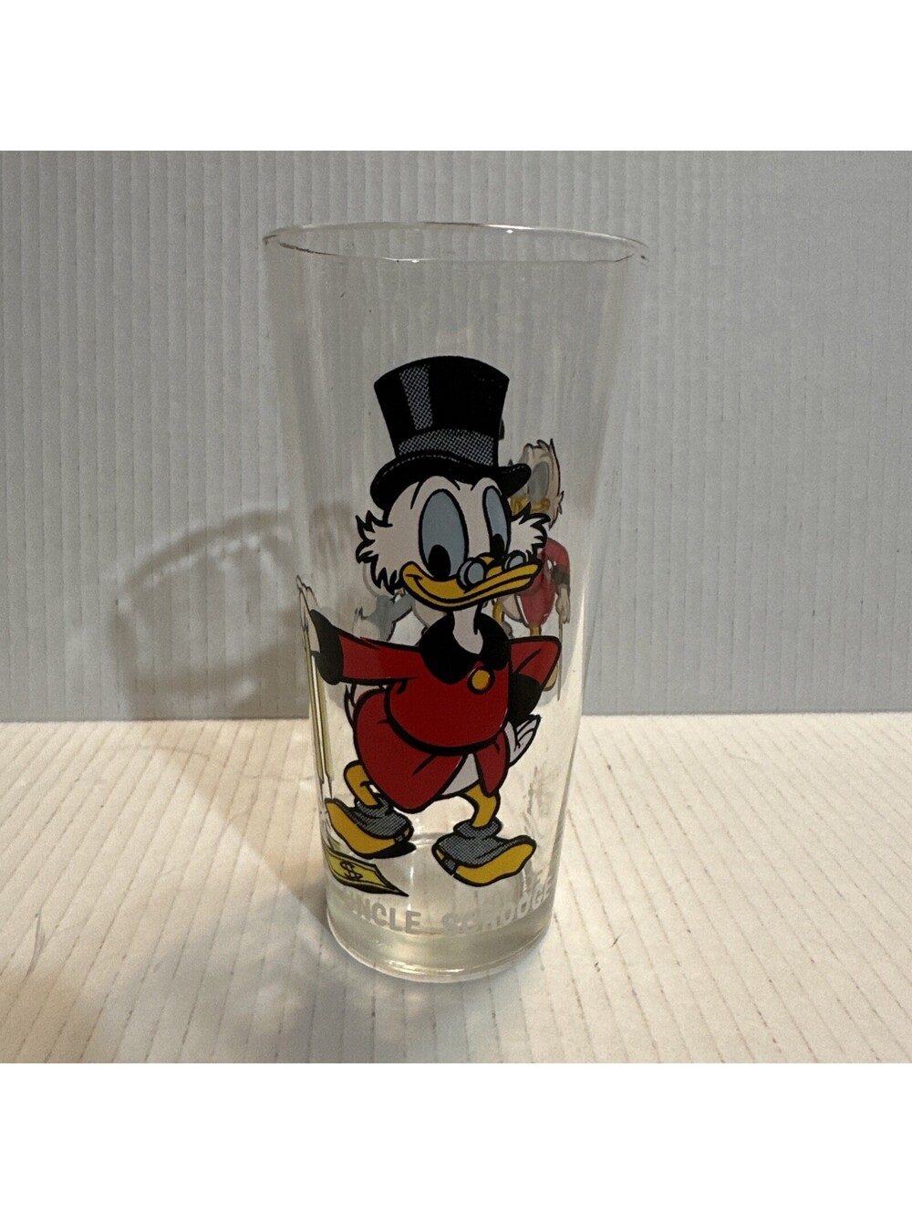 1978 Vintage Pepsi Collector Series Walt Disney Uncle Scrooge Drinking Glass